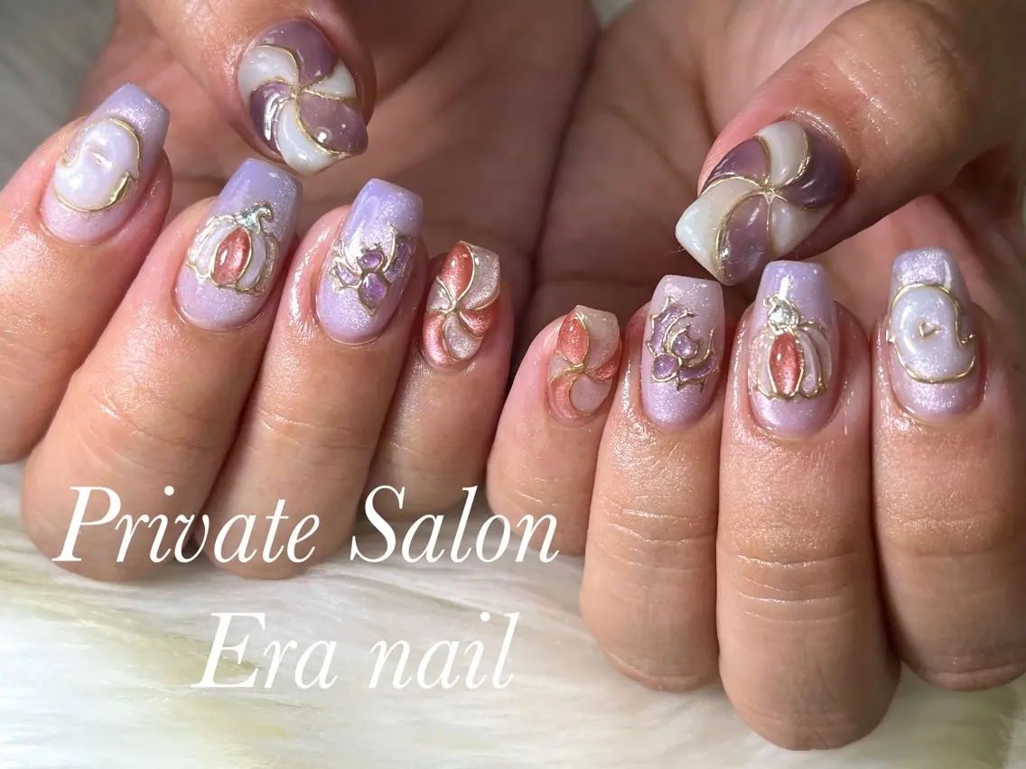ネイル ハロウィン Era nailのネイルデザイン