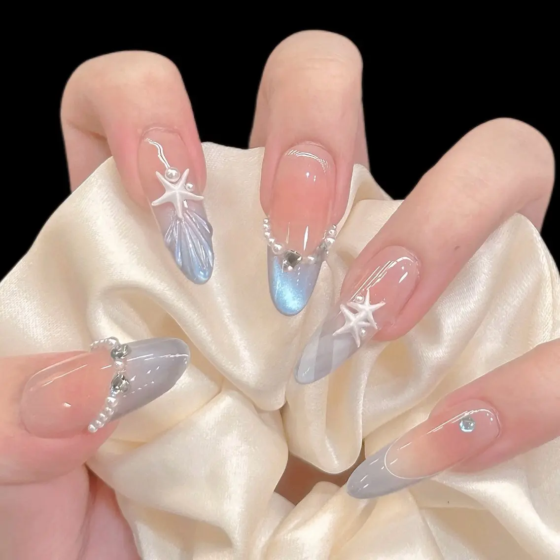 ネイル ハンドネイル ハンドケア sunnynail 小桃のネイルデザイン