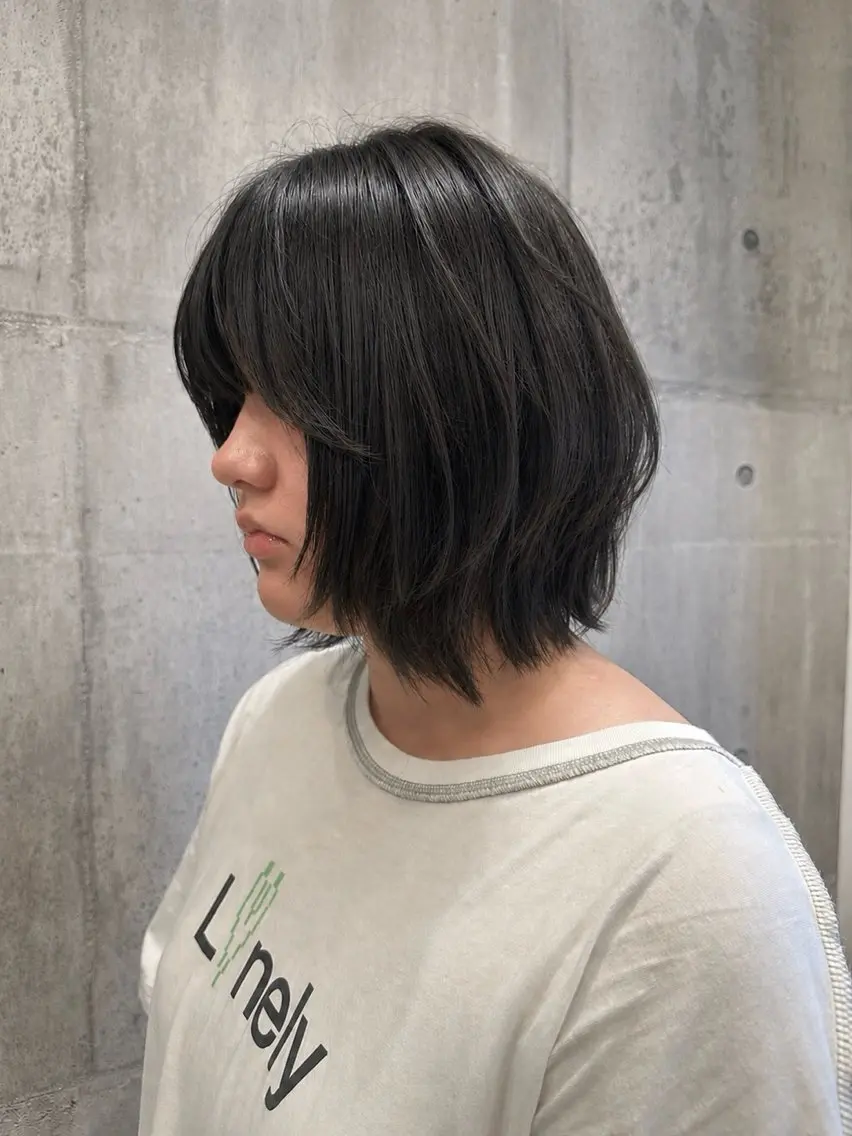 ショート ボブレイヤー ボブ レイヤーカット カット ヘッドスパ kana🌻 /attraのヘアスタイル
