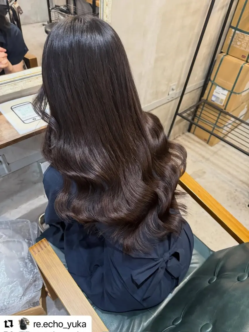 ロング 🙂‍↕️吉岡 輝要/カラーモデルのヘアスタイル