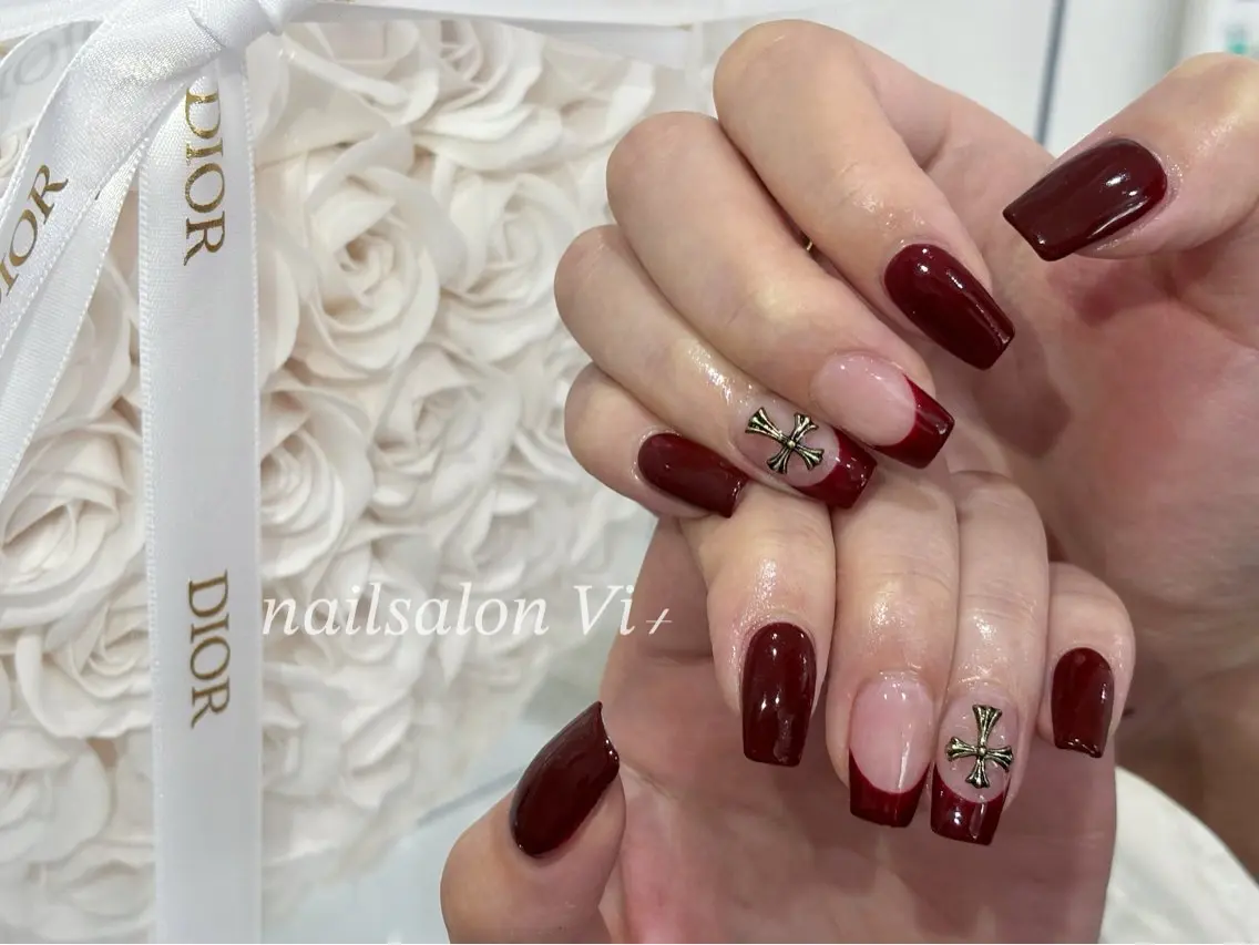 ネイル ハンドネイル Nailsalon Vi+ももか🩷のネイルデザイン