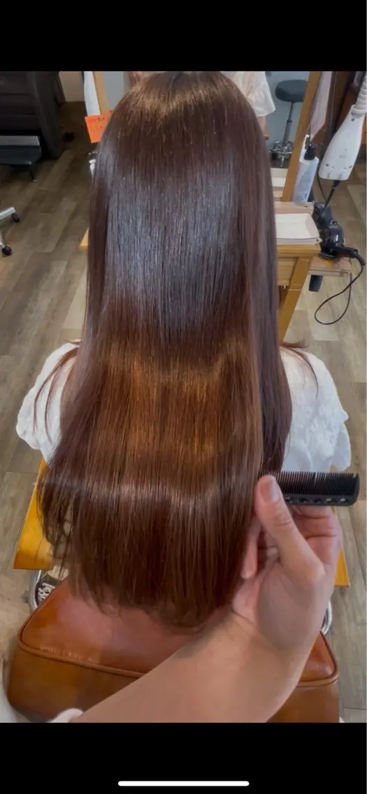 ロング 髪質改善 トリートメント トリートメント 梅地 湊太/カラーモデルのヘアスタイル