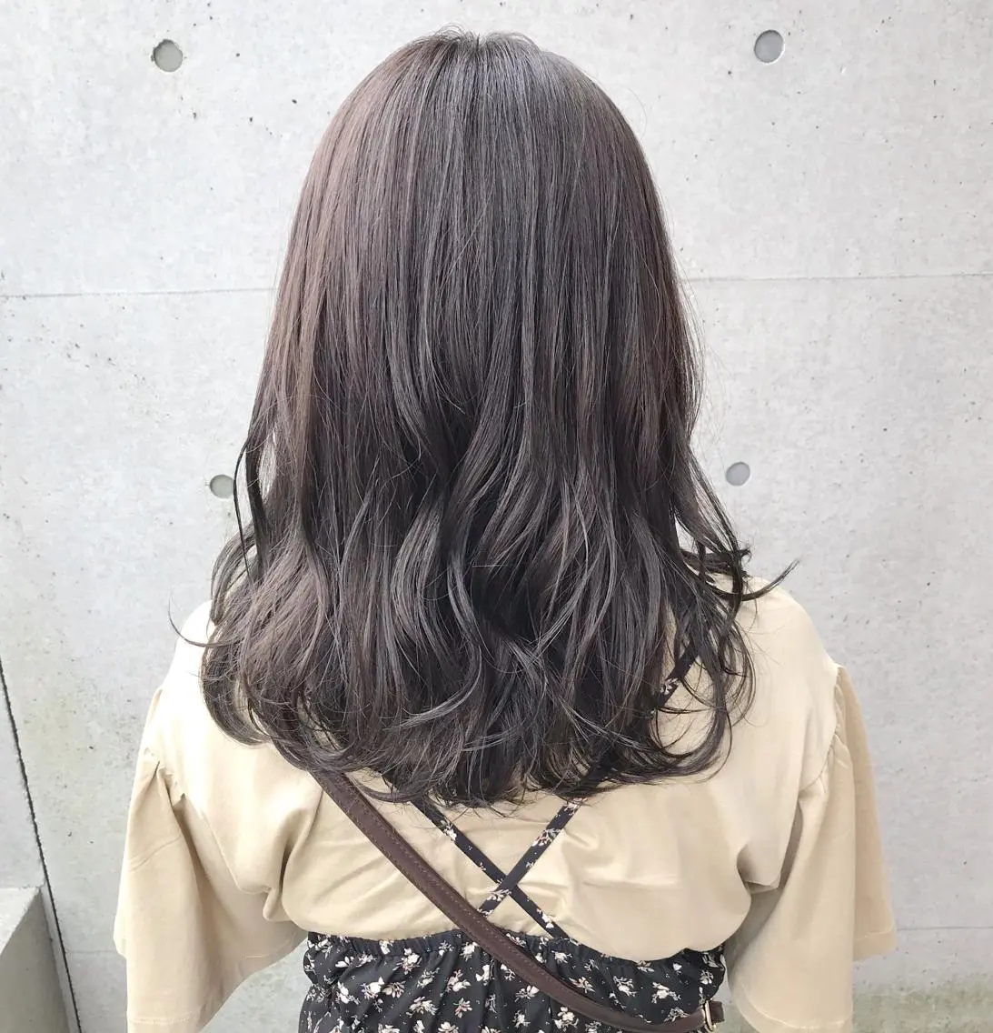 セミロング カラー ヘアアレンジ Satsuki ✂︎♡のヘアスタイル