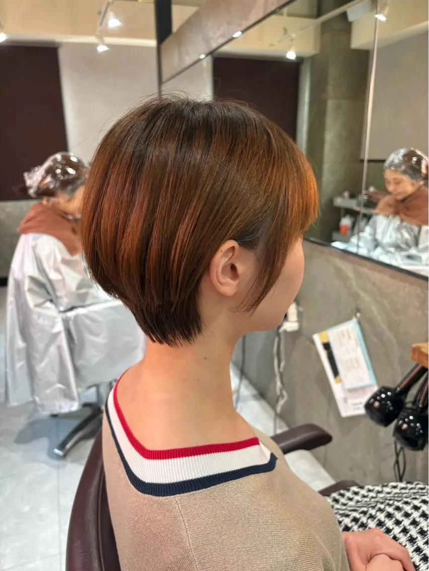 カラー 星原 陽花のヘアスタイル