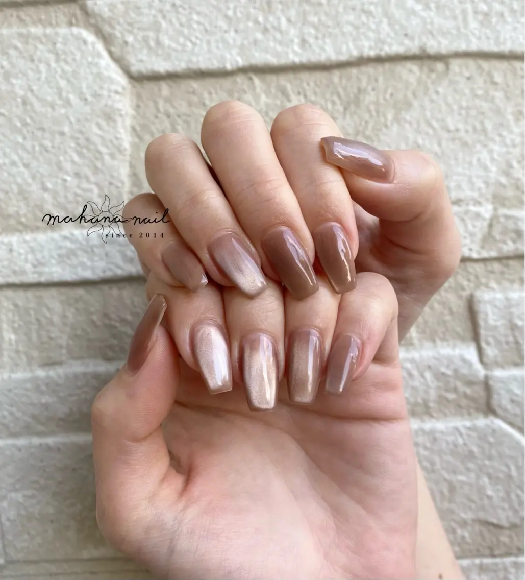 ネイル マグネットネイル mahana nailのネイルデザイン