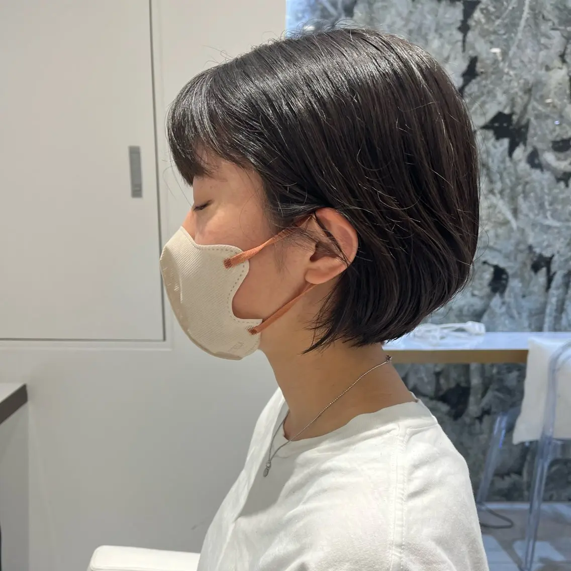 ミディアム ボブ トリートメント カットモデル無料✨ 募集中✂️みなみ♥️のヘアスタイル