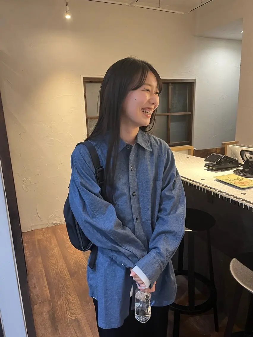 ロング カット ヘアカラー トリートメント 金田 夏野のヘアスタイル