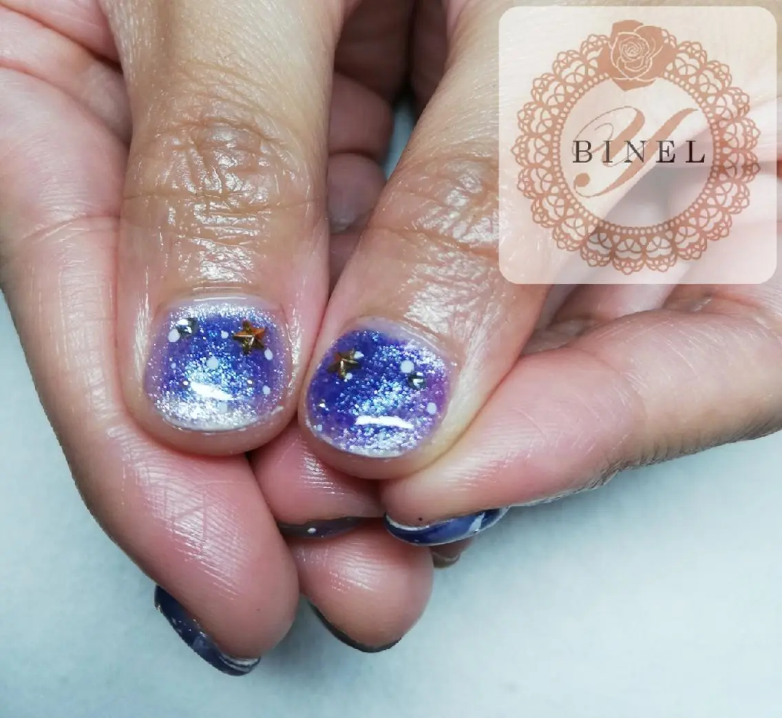 ネイル 持ち込み ハンドネイル Nail Salon Y.BINELのネイルデザイン