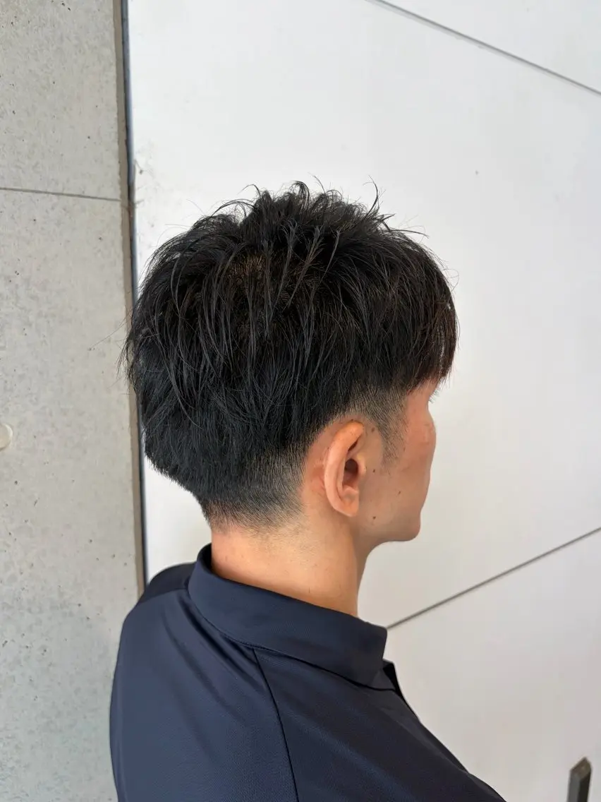 メンズ 刈り上げ カット カットカラーモデル /募集中🩵かれんのヘアスタイル