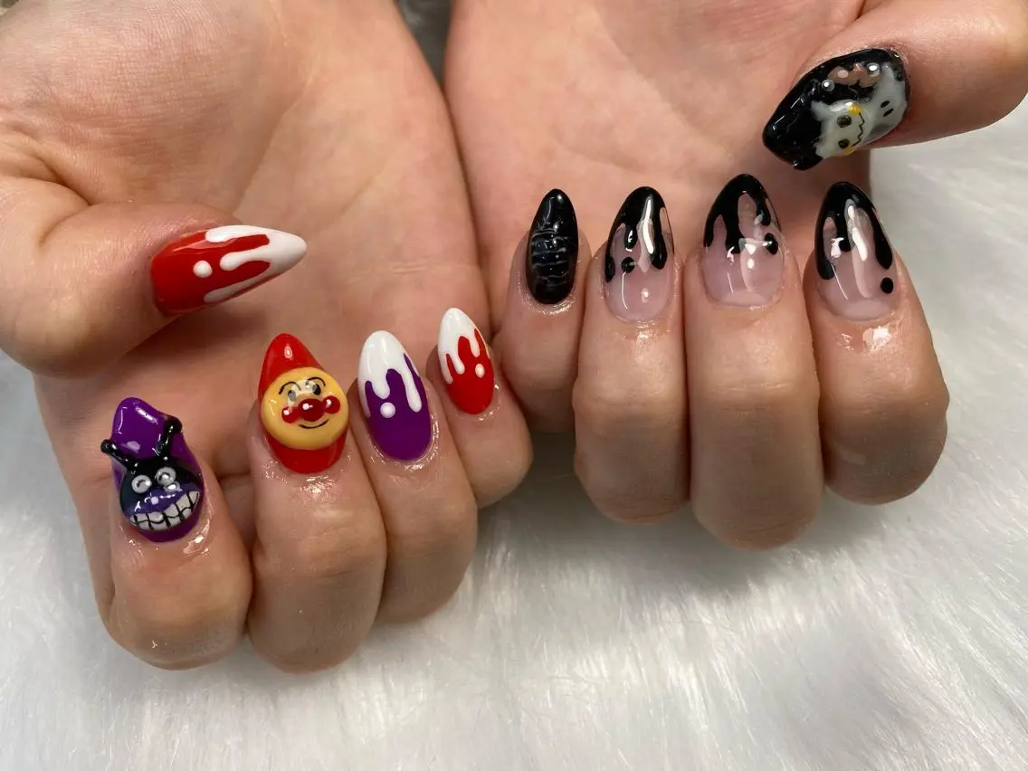 ネイル ハンドネイル Mana‪ ‪·͜· ❤︎‬のネイルデザイン