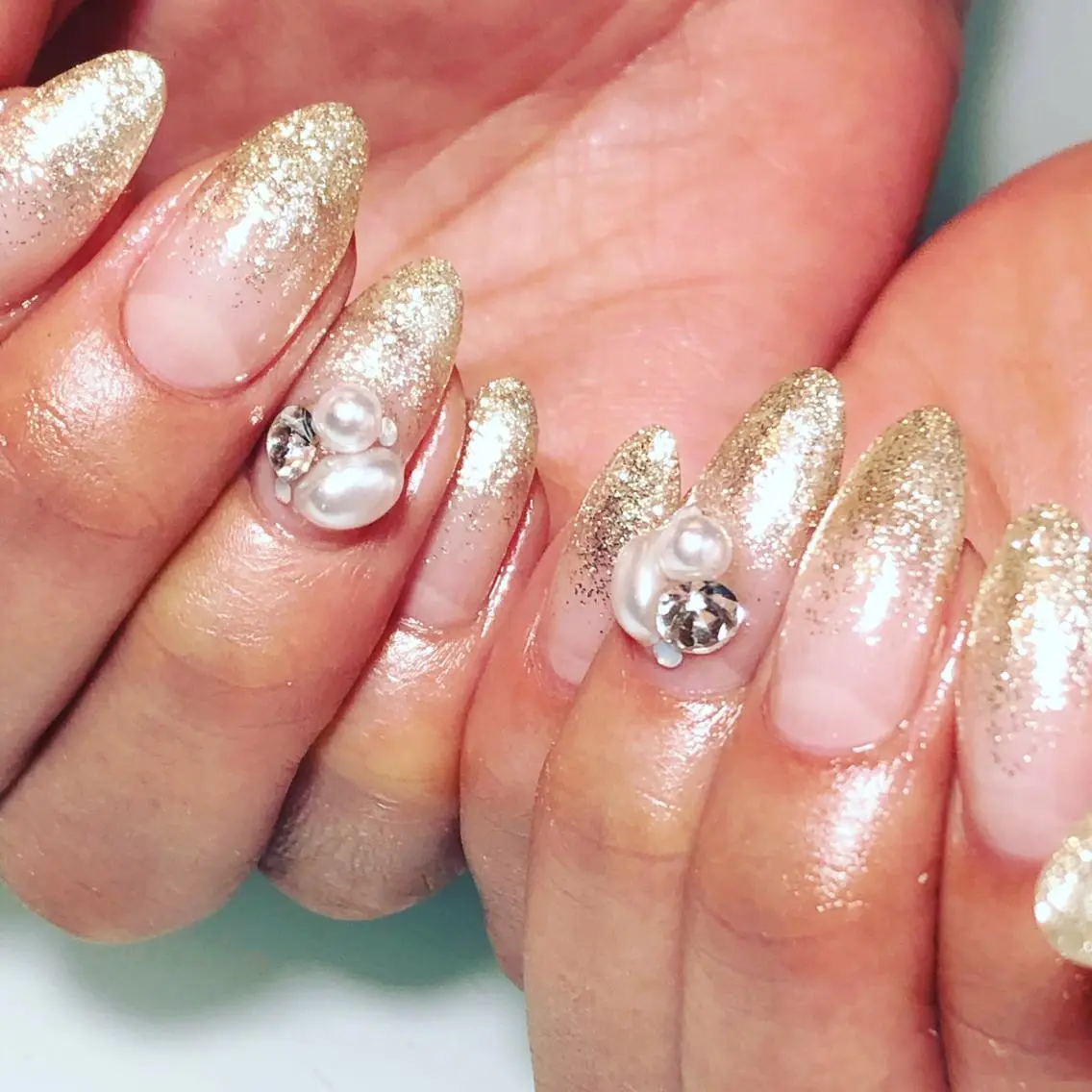 ネイル グラデーション ワンカラーネイル M nail はやまうららのネイルデザイン