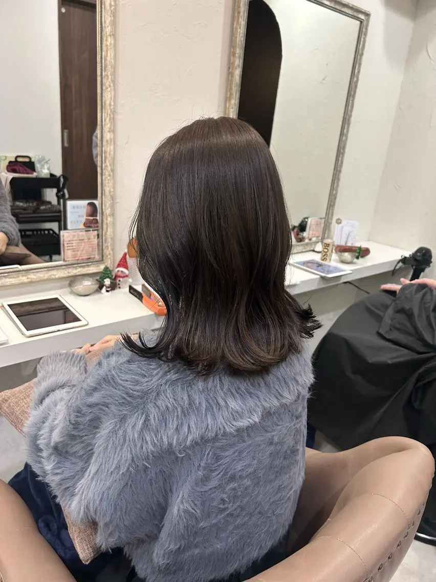 カラー グレージュ lole. まさきのヘアスタイル