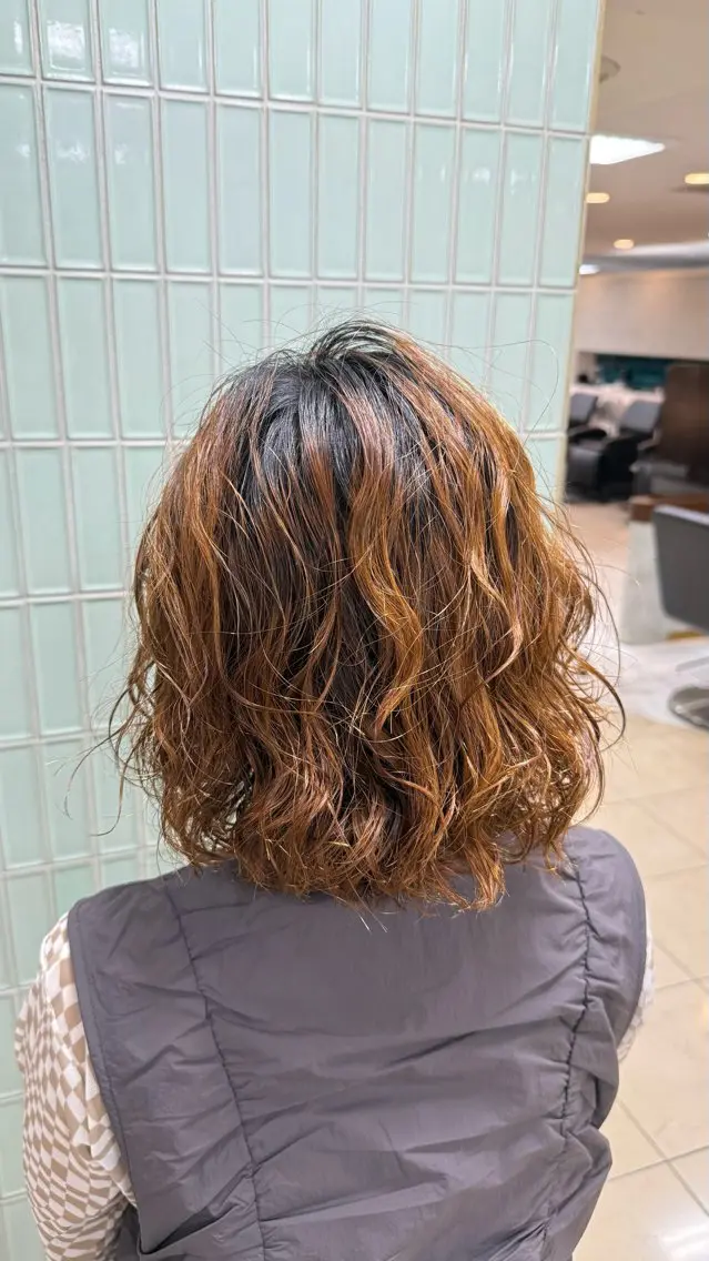 パーマ LAQUALITE SHIHOKO🌸のヘアスタイル