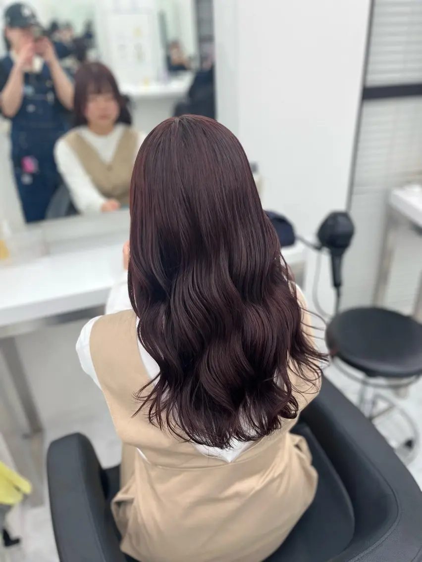 ロング カラー ヘアアレンジ Zina熊本🫧 Kurehaのヘアスタイル