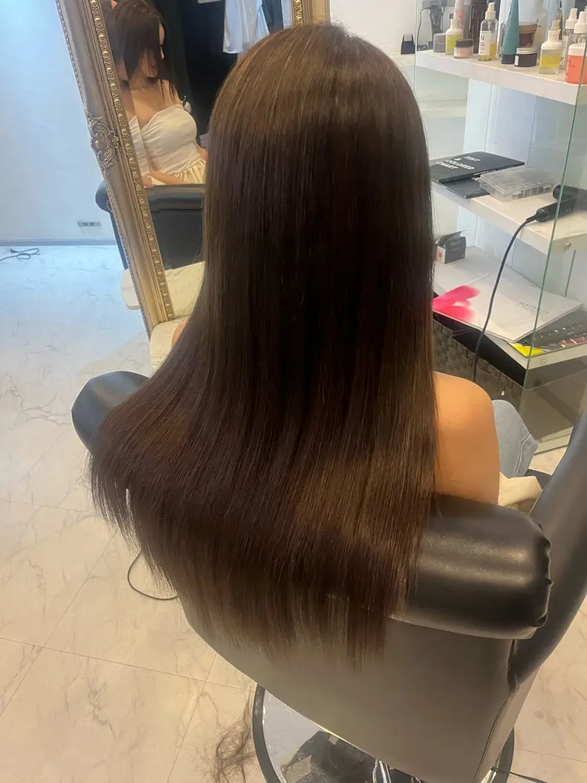 ロング エクステ ケアブリーチ&シール エクステの店和田翔莉のヘアスタイル