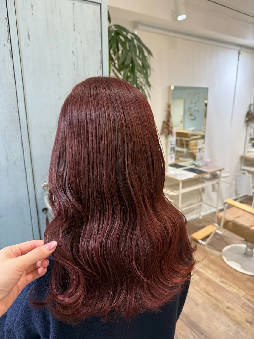 【ミニモ限定価格❣】ブリーチなしダブルカラー➕似合わせカット➕ホームケア付4stepトリートメント🫧の写真