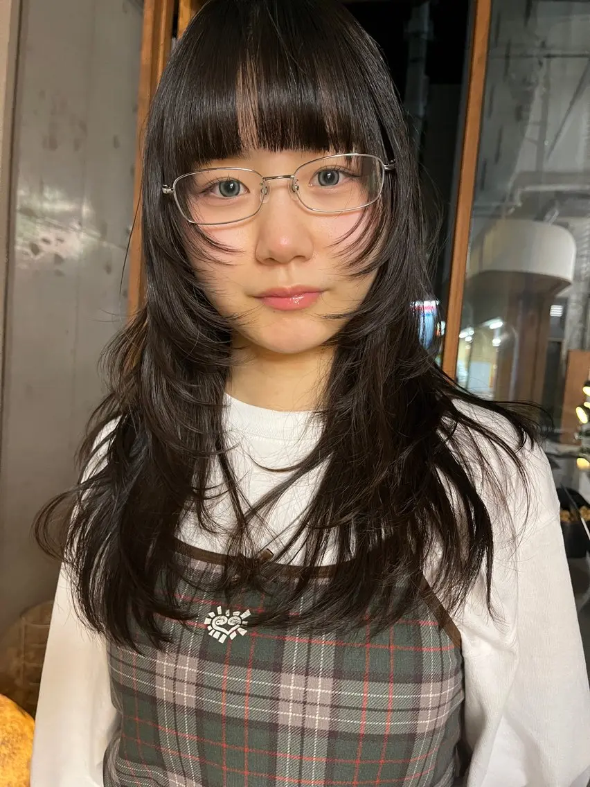 ⭐️【新規・当日限定】⭐️カット+透明感カラー+髪質補修TR 8,800円(通常の50%OFF)の写真