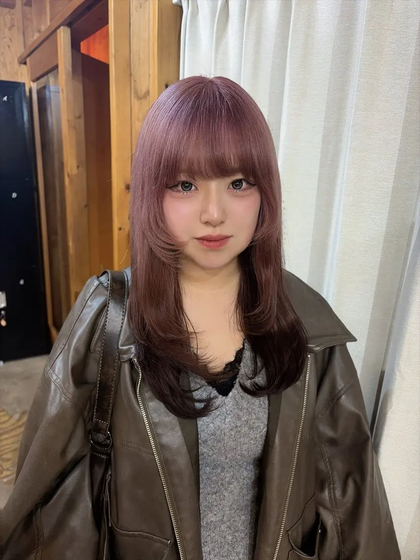カラー ピンクカラー ピンクパープル 🌷カットモデル 募集中🪽/mayuのヘアスタイル