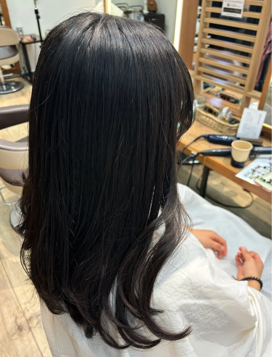 ロング カット ゆうこ🍀髪質改善/ ストレート/艶カラーのヘアスタイル