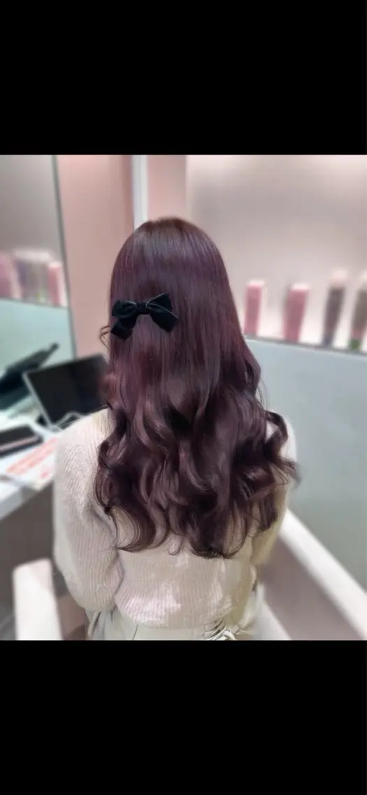 ロング カラー yuuna モデル募集中🤍のヘアスタイル