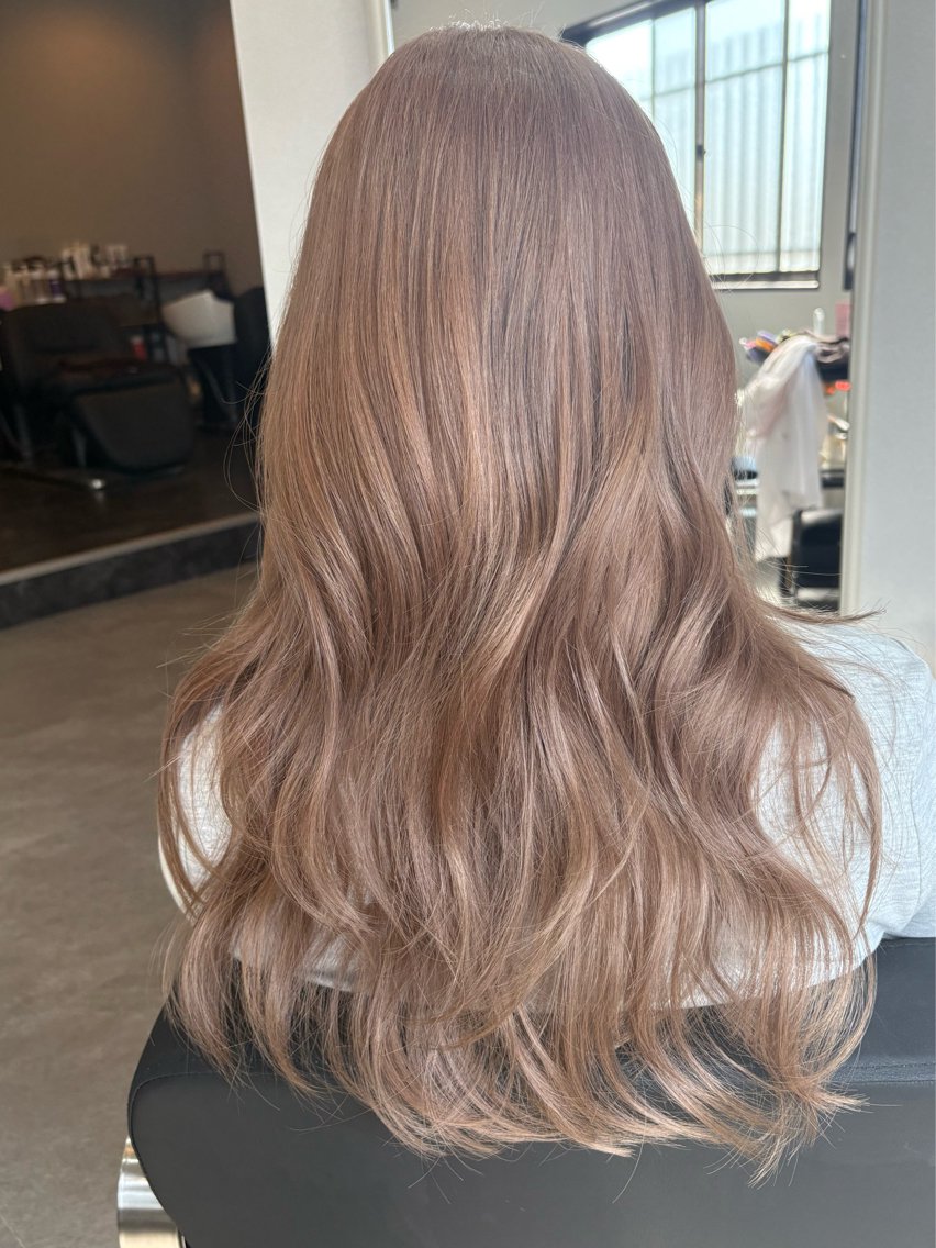ロング カット ヘアカラー トリートメント デザインカラー／ 梶本 乃梨叶のヘアスタイル