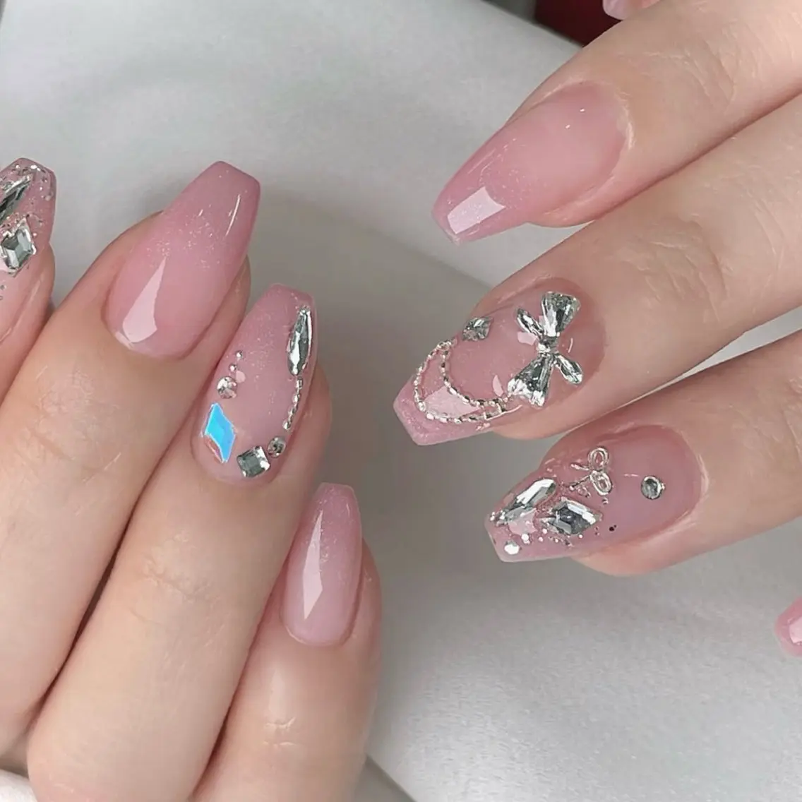 ネイル 韓国ネイル シンプルネイル ワンホンネイル ハンドネイル Akina Nailのネイルデザイン