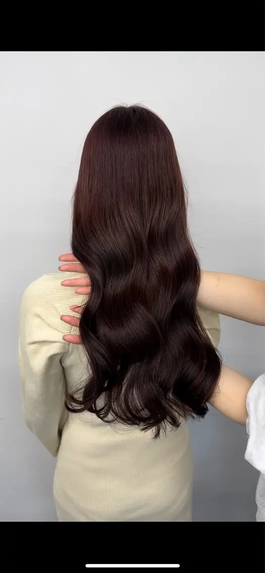 ロング カラー 💗韓国ヘア/髪質改 善💗若菜あいこのヘアスタイル