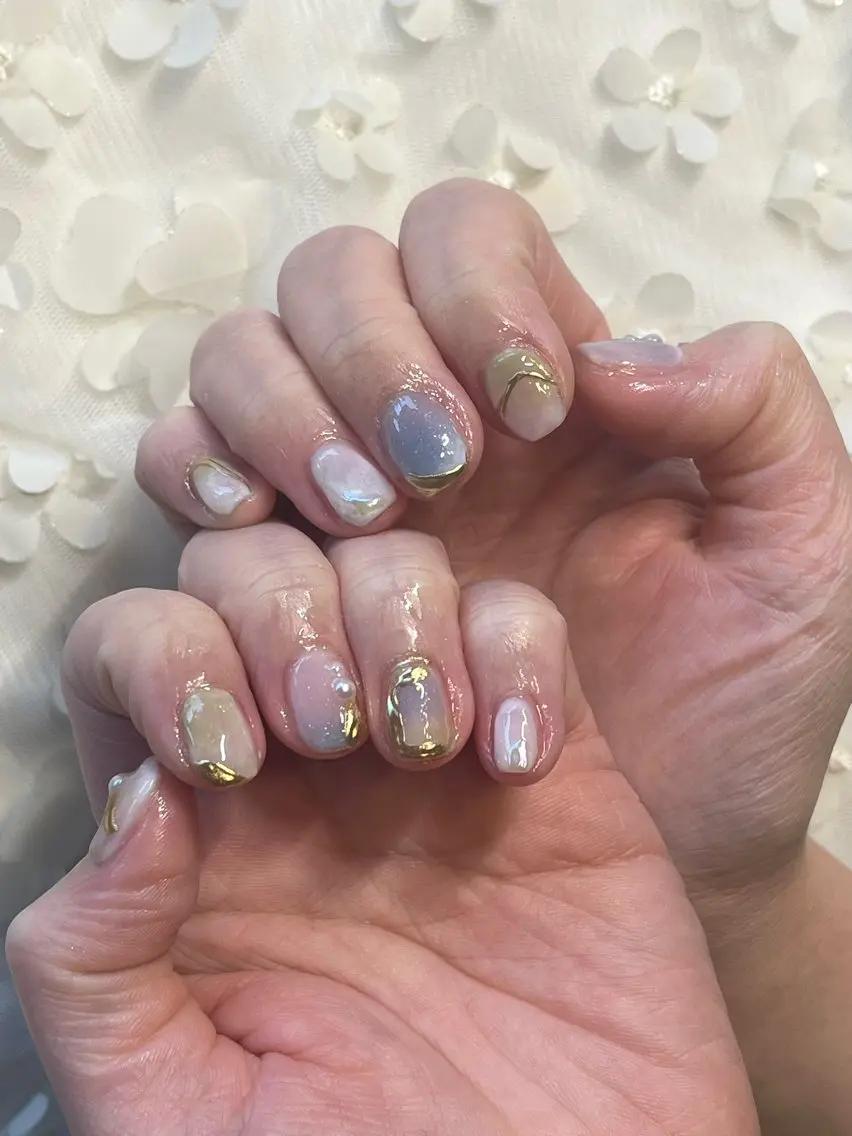 ネイル ニュアンスネイル ハンドネイル GARDEN GELのネイルデザイン