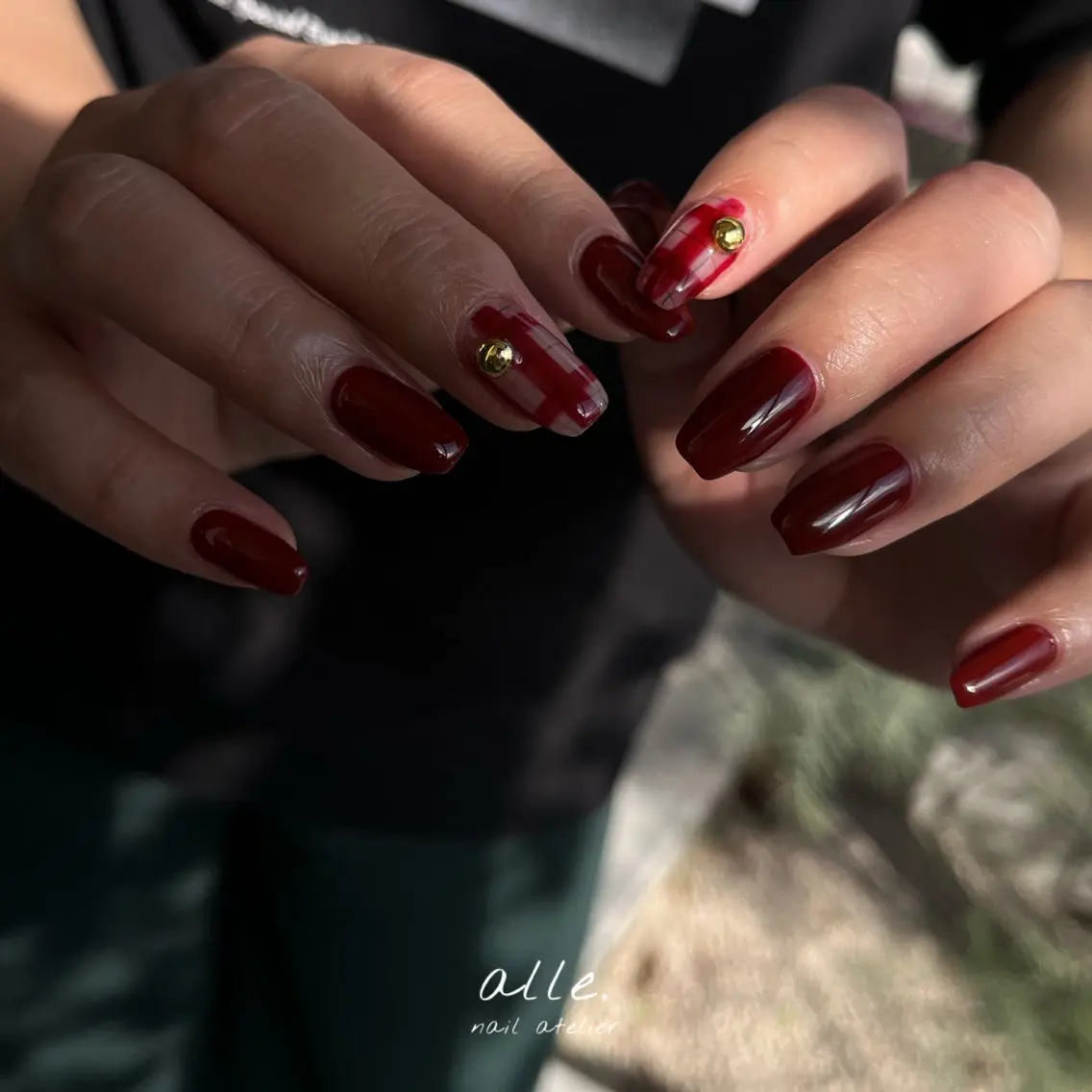 ネイル ハンドネイル atelier alle.のネイルデザイン