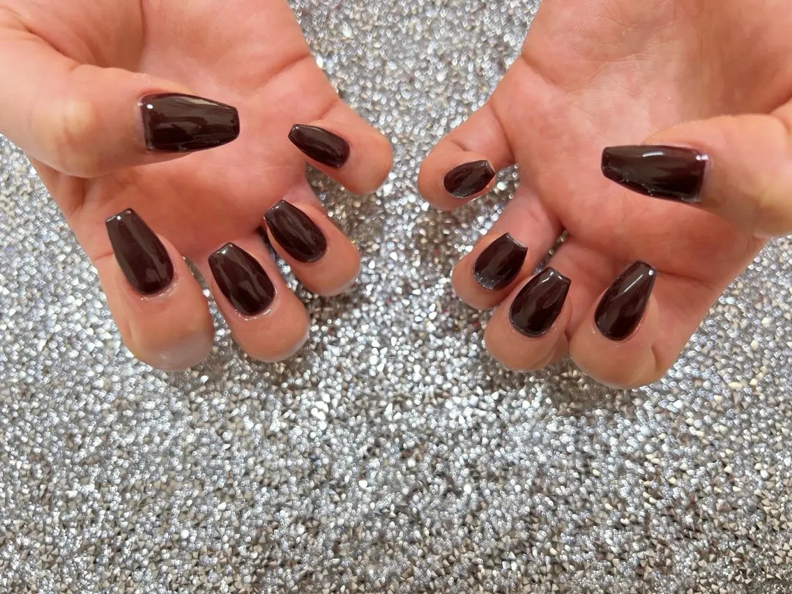ネイル ワンカラーネイル coco nailのネイルデザイン