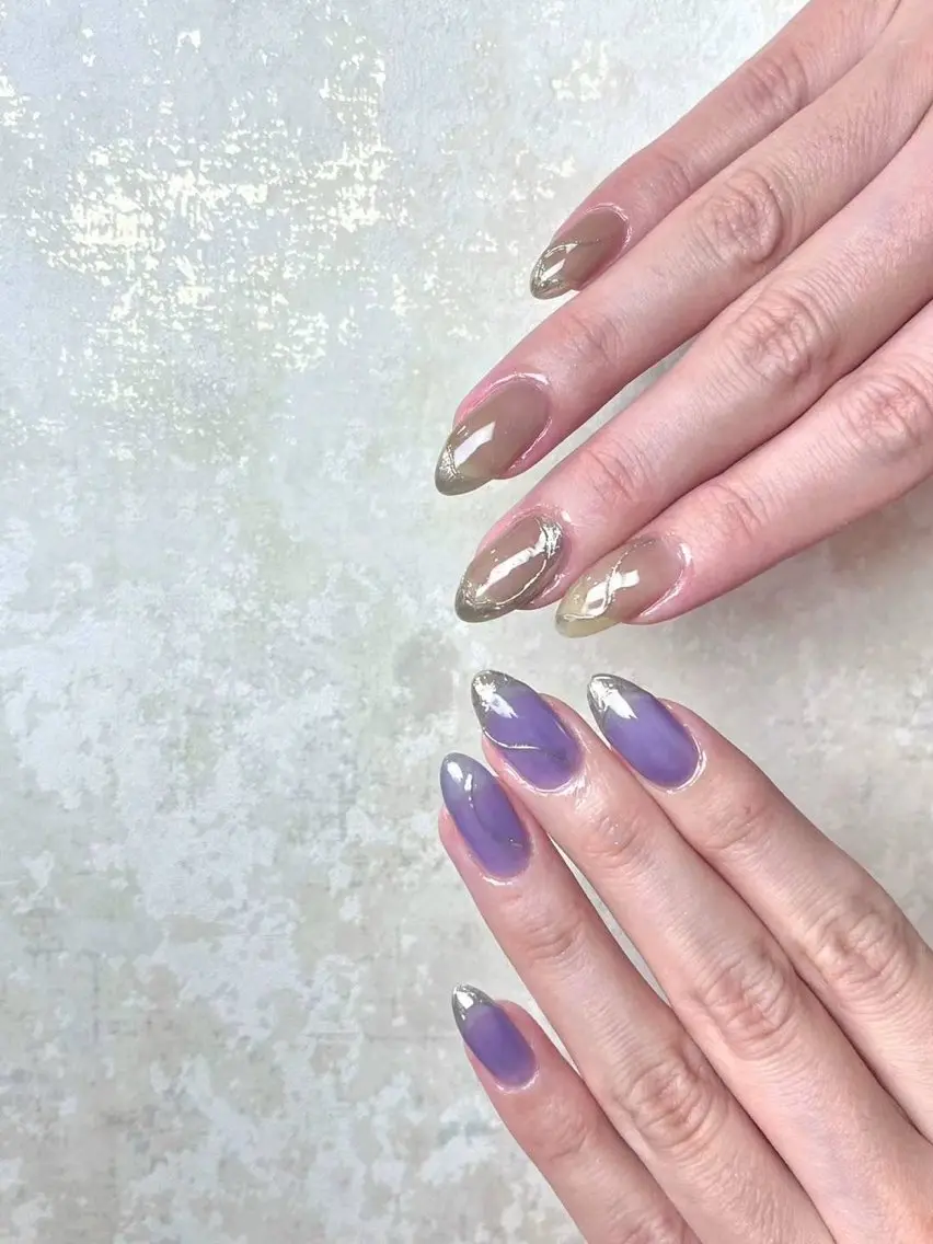 ネイル アートネイル フラワーネイル フットネイル ジェルネイル マグネットネイル Babarla nailのネイルデザイン