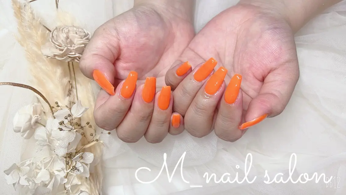 ネイル シンプルネイル M_ nail salonのネイルデザイン