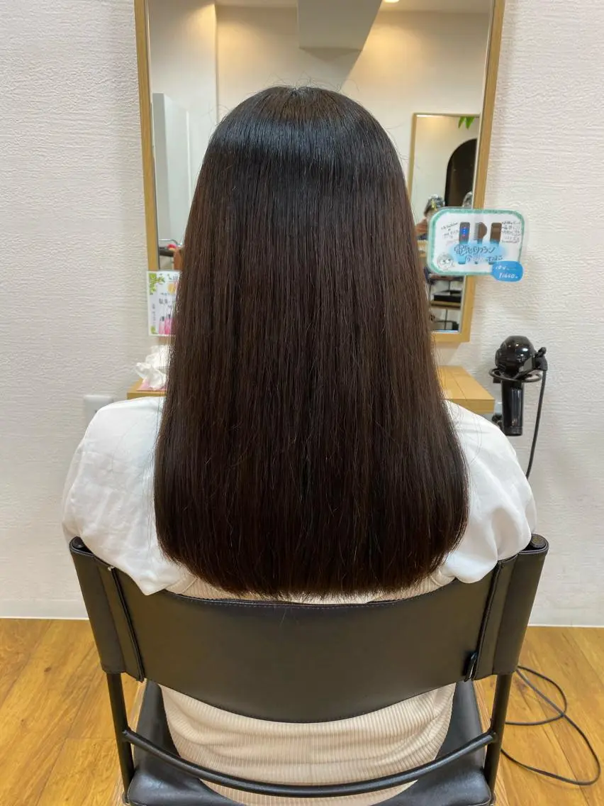 [NEW]人気No.1🥇カット＋うる艶カラー（白髪染めも対応しております⭕️）＋✨うるツヤ✨Aujuaトリートメントの写真