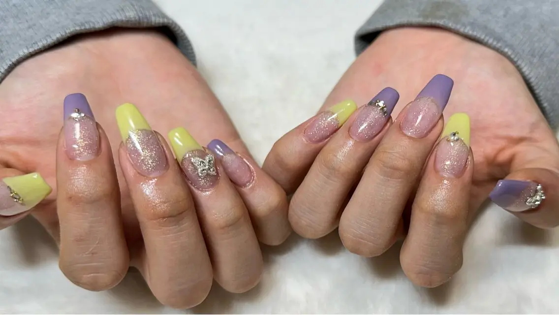 ロング yuka ⭐︎のネイルデザイン