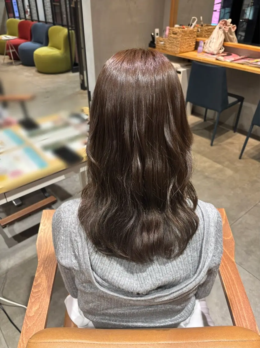 カラー ベージュカラー 新谷 春日のヘアスタイル