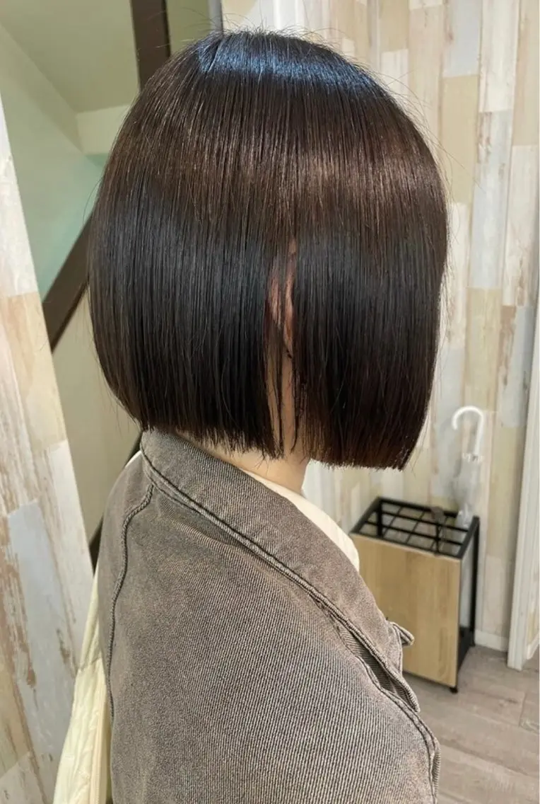 ショート カラー カット ヘアカラー トリートメント ヘッドスパ ヘアセット 盛れる艶カラー× レイヤーカット/咲来のヘアスタイル