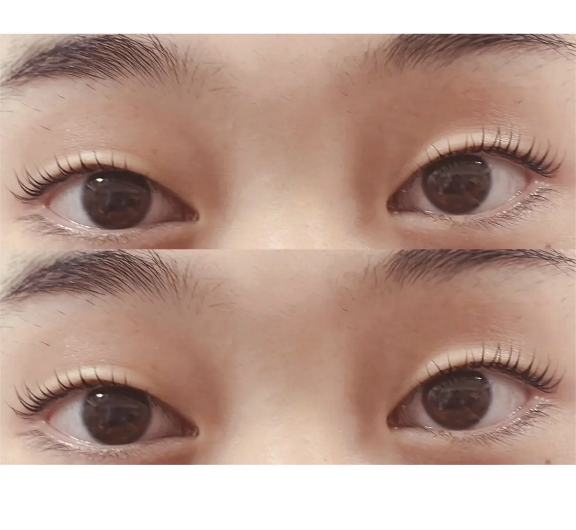 撮影モデル🌸まつ毛パーマ束感の写真