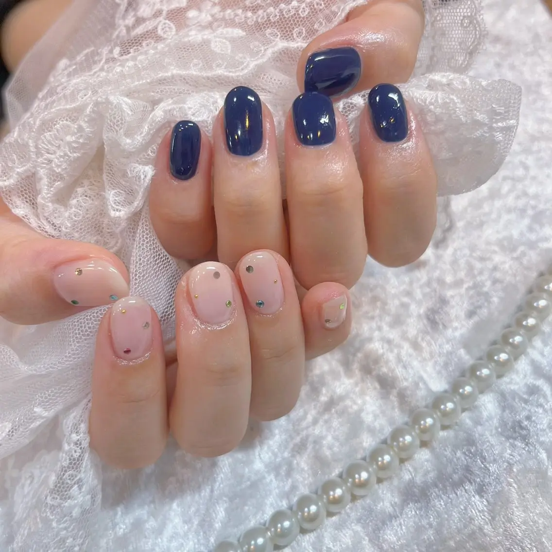 ネイル ハンドネイル Maya 🧊🫧‪／渋谷のネイルデザイン