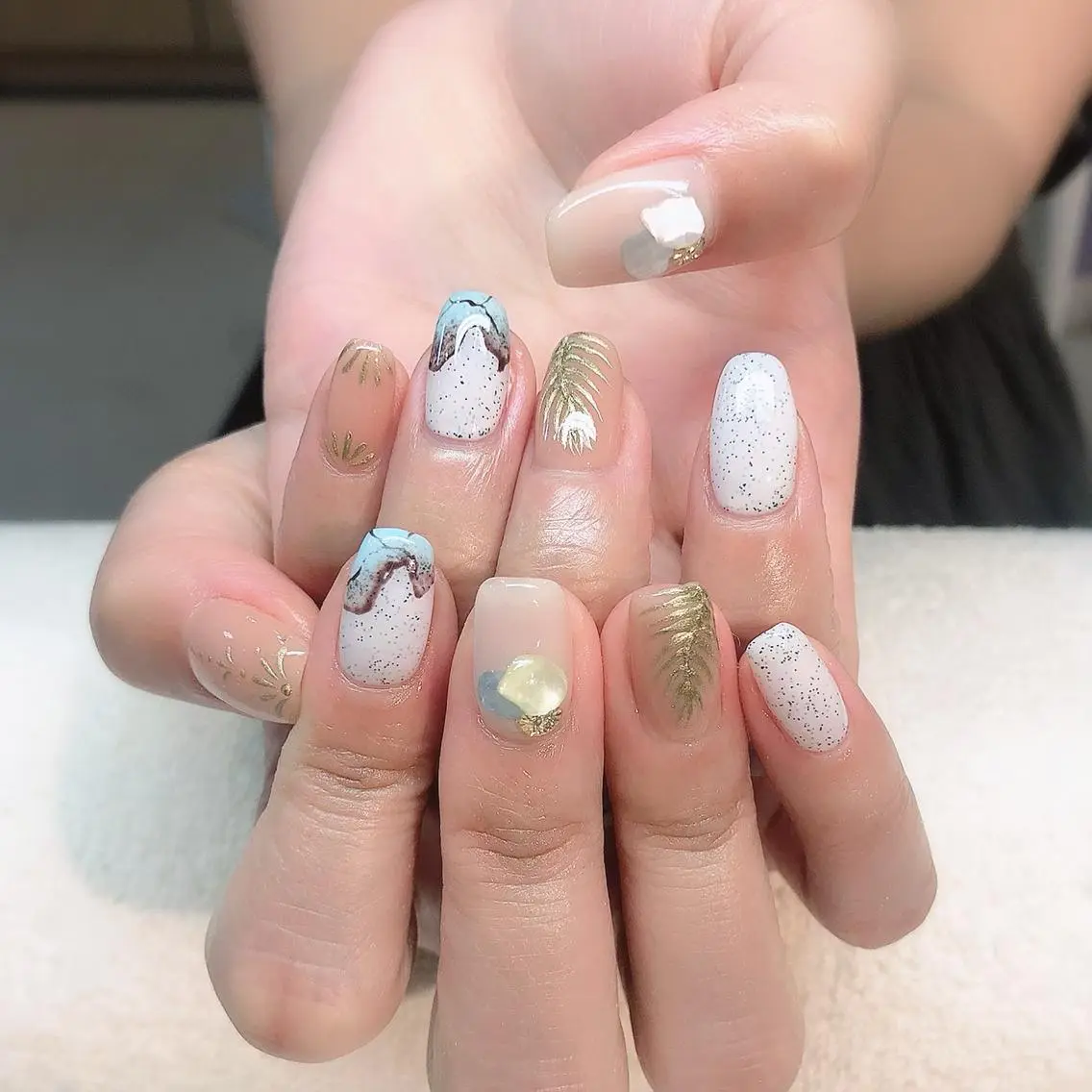 ネイル パラジェル lira nailのネイルデザイン