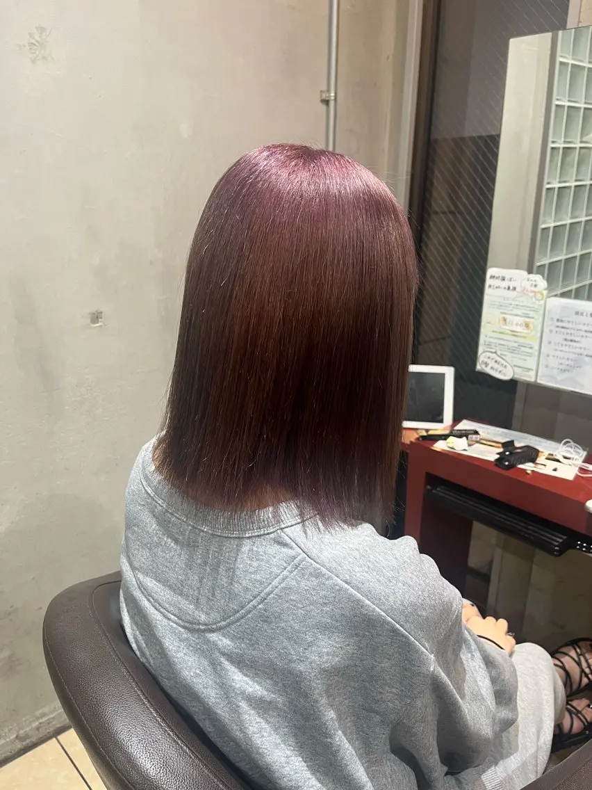 カラー ヘアカラー トリートメント 伊部 しづきのヘアスタイル