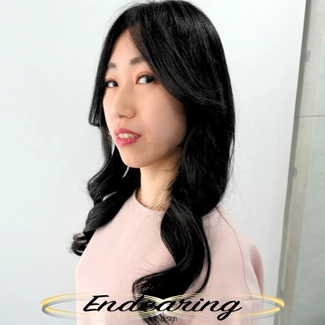 カラー 黒髪 カット Endearing 銀座/レイヤーカットのヘアスタイル
