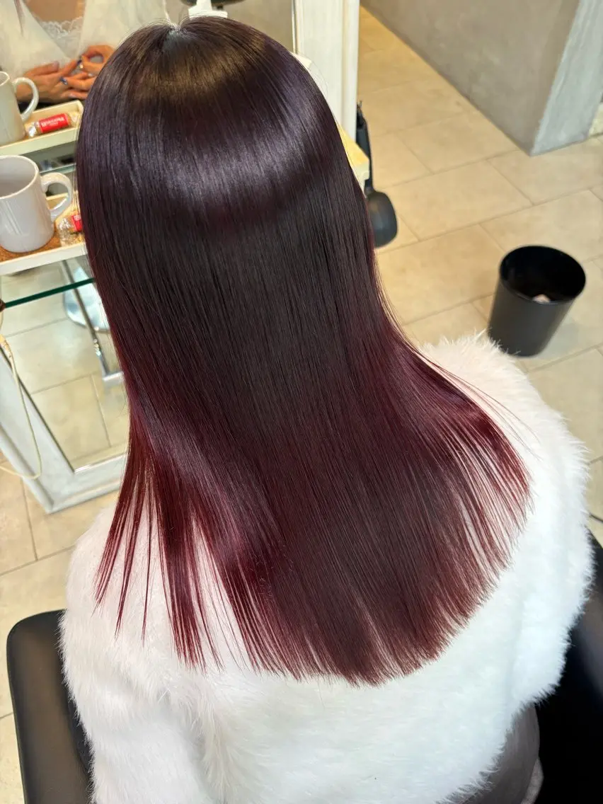 セミロング MATSUNAGA TOMOKOのヘアスタイル