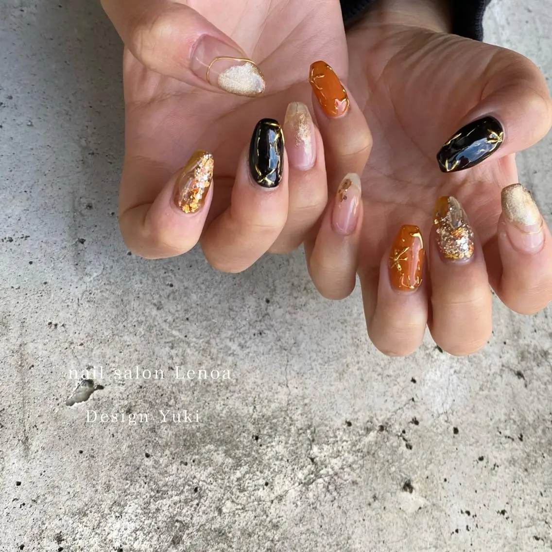 ネイル ハンドネイル Tielu Yukiのネイルデザイン