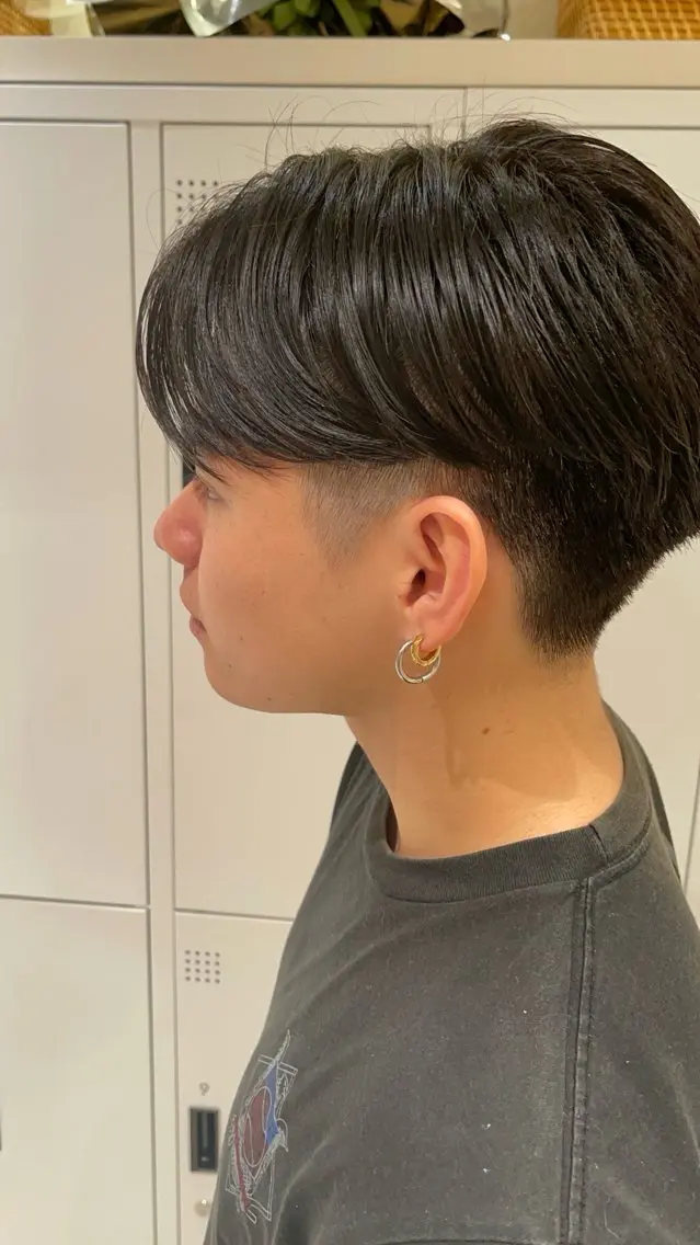 メンズ Alen🐶🐾/海 外風/グレージュ🩶のヘアスタイル