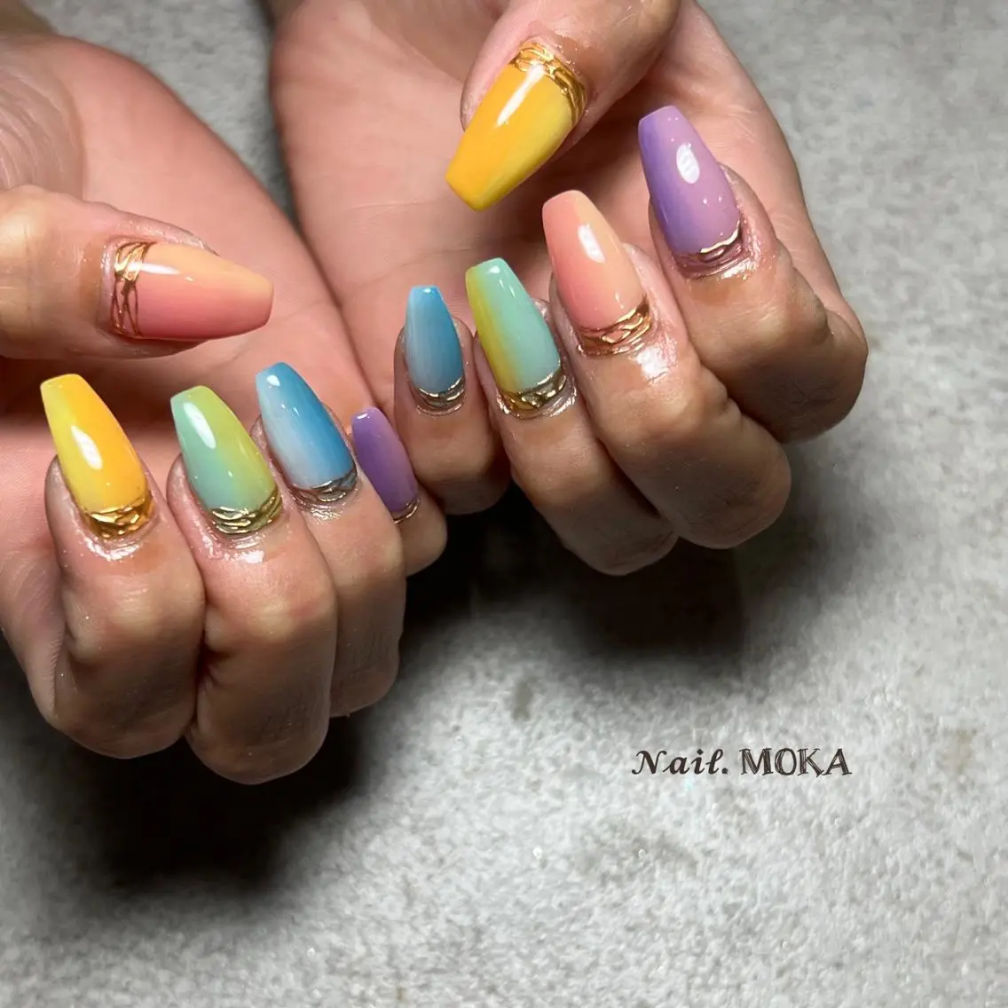 ネイル nail. MOKAのネイルデザイン