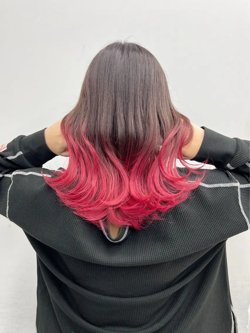 ミディアム カラー 💠urara opus💠🩵のヘアスタイル