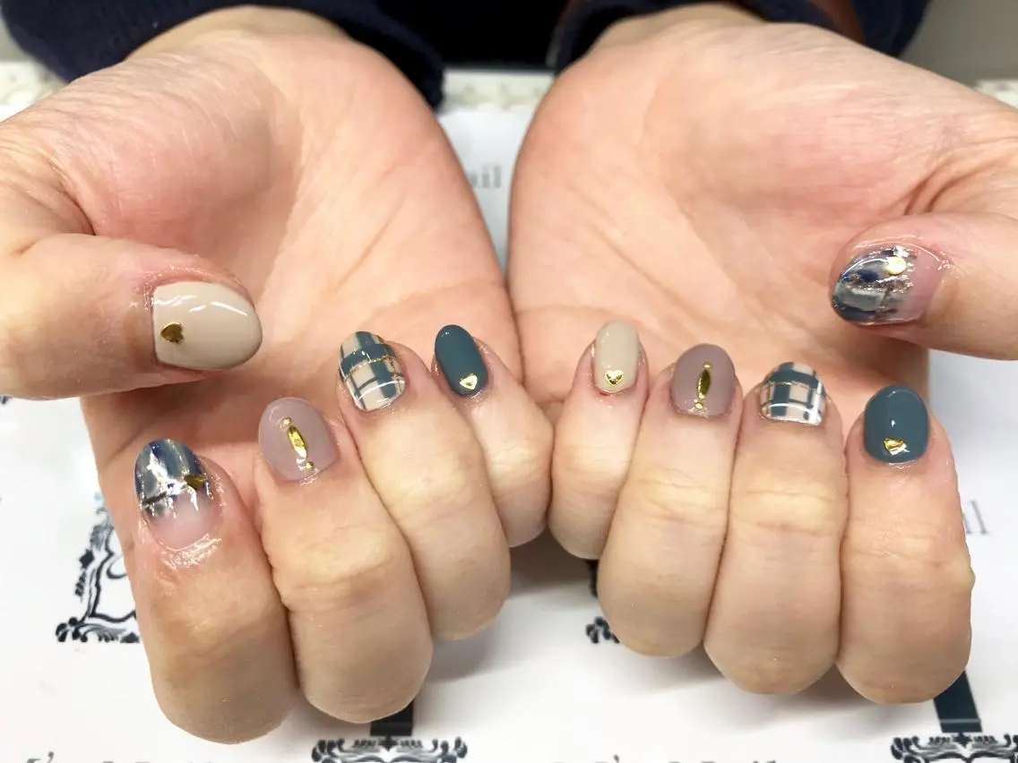 ネイル アートネイル ニュアンスネイル M's nail ..高幡不動のネイルデザイン
