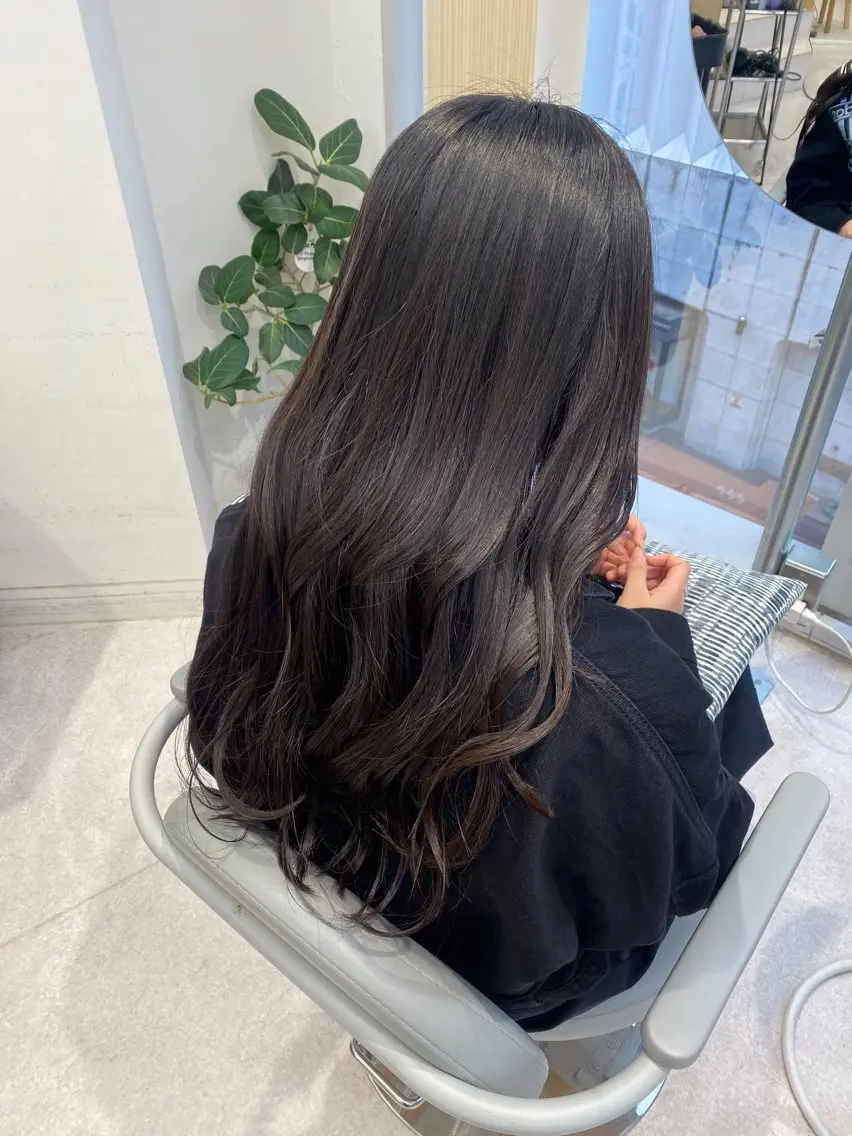 ロング カット トリートメント 🍓暖色カラー🍓 fuminaのヘアスタイル
