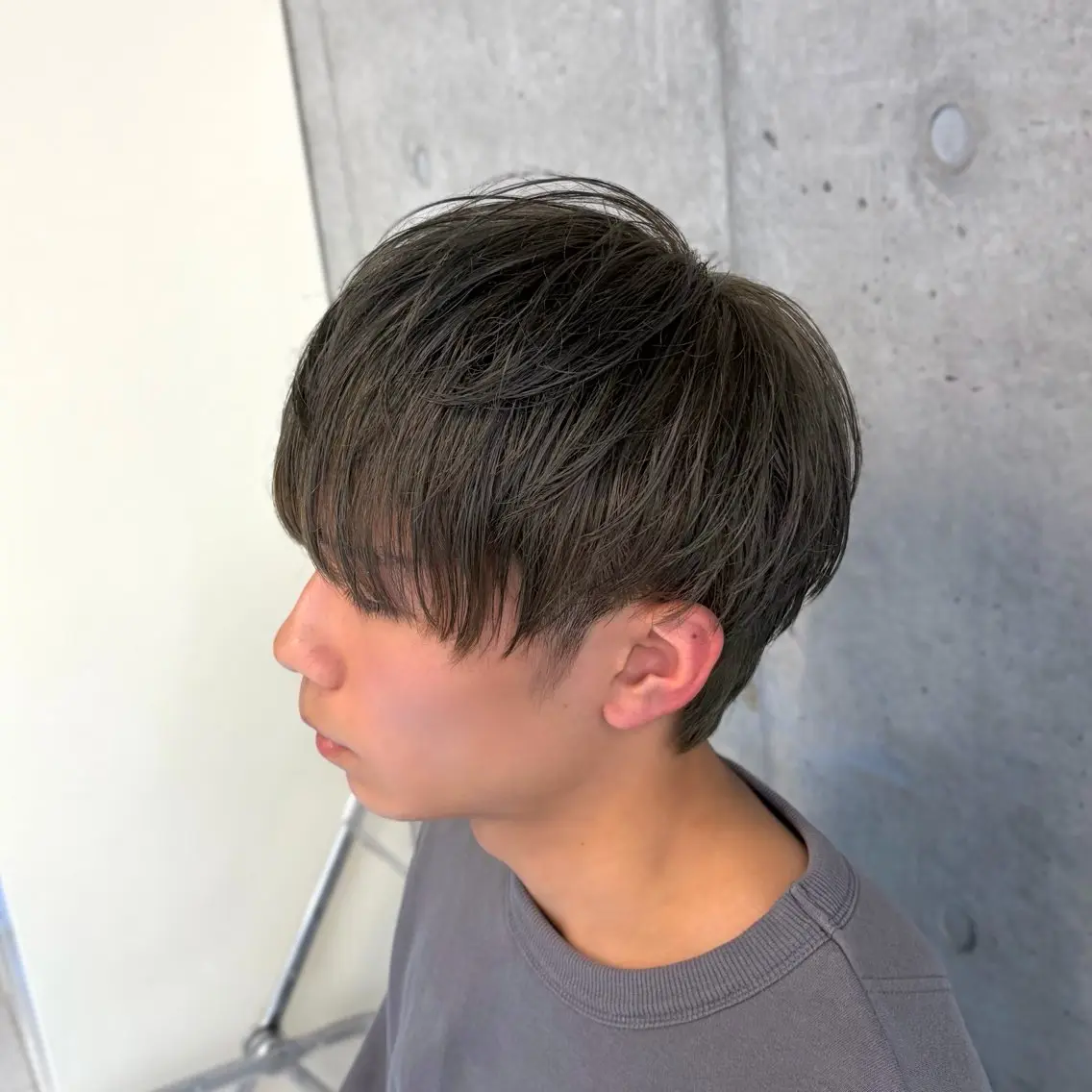 ショート カラー カット ヘアカラー トリートメント ʜᴀʀᴜᴋᴀ♱メンズ ウルフ/ブリーチのヘアスタイル