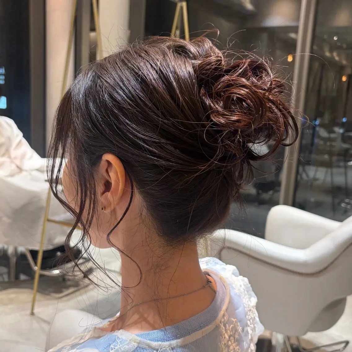 ヘアアレンジ ヘアセット KARIN🤍 /レイヤーカットのヘアスタイル
